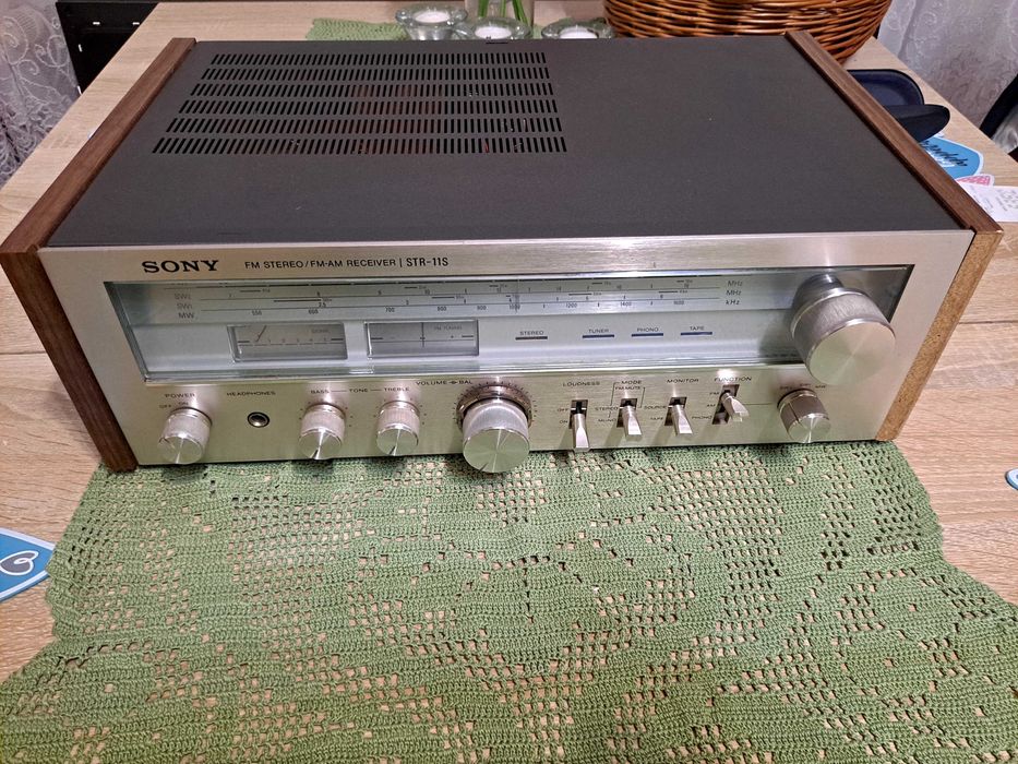 Amplituner vintage Sony STR-11S stan bdb kompletny i sprawny
