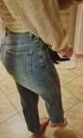 Spodnie dżinsowe Jeans modne must have nogawka 3/4