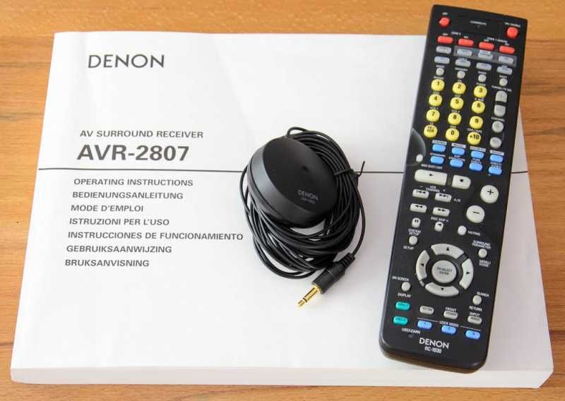 Amplificador receiver Denon AVR-2807
