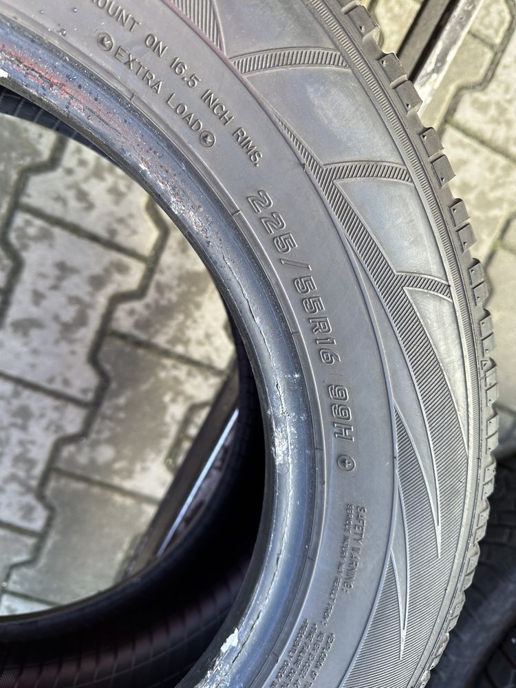 225/55r16 falken zima komplet