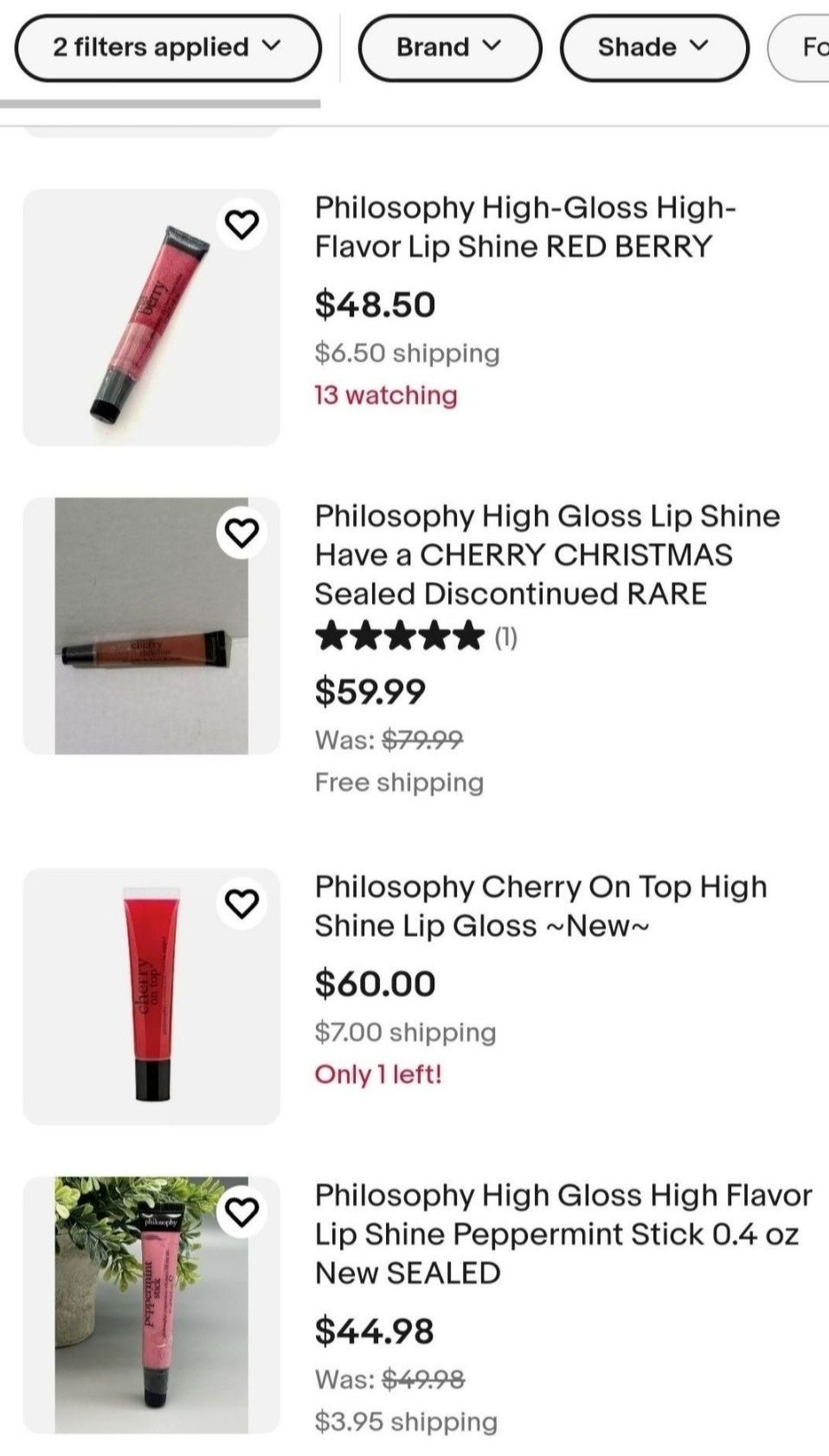 Блеск PHILOSOPHY Peppermint Stick Блеск для губ из США