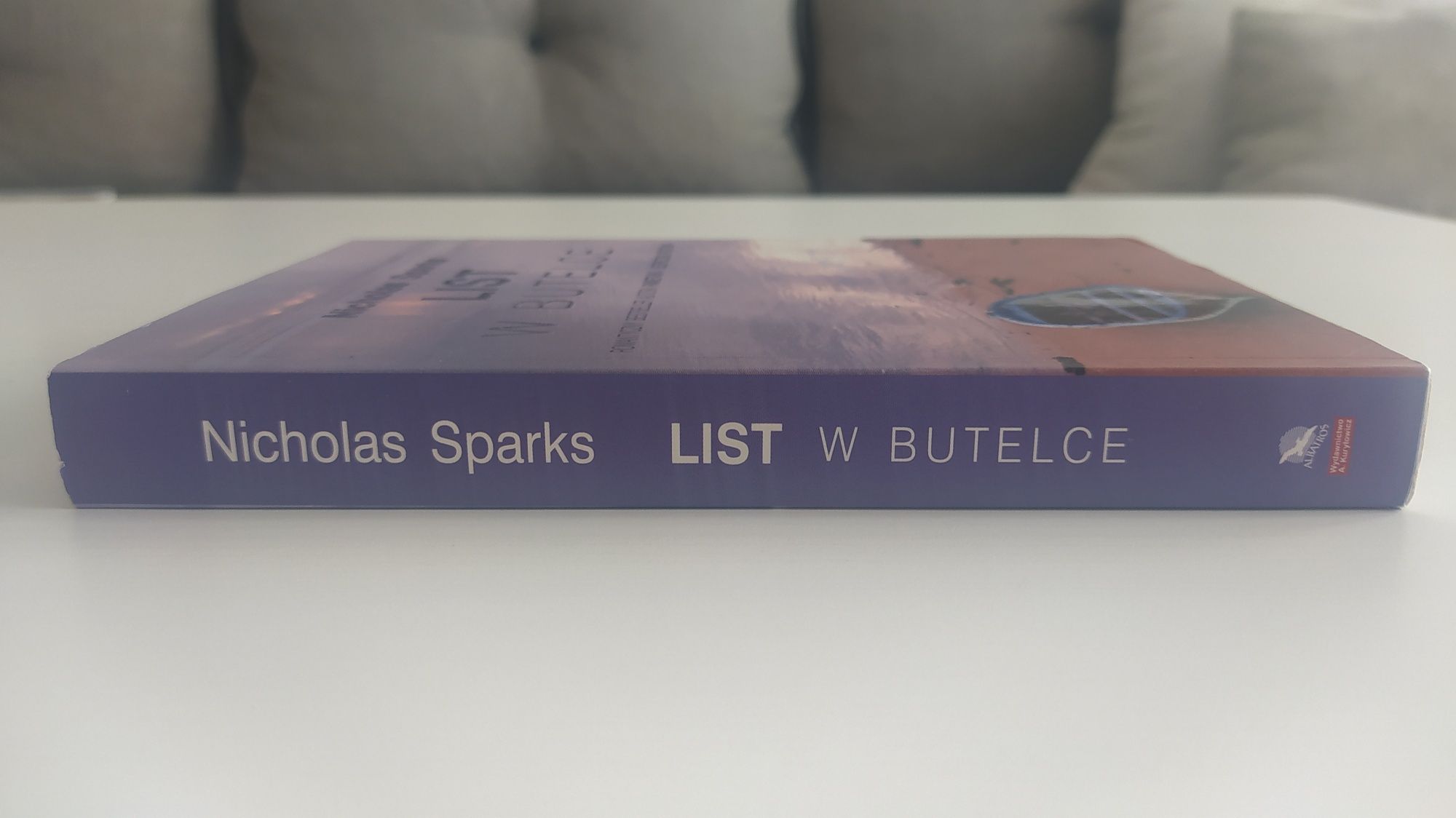 Książka "List w butelce" Nicholas Sparks