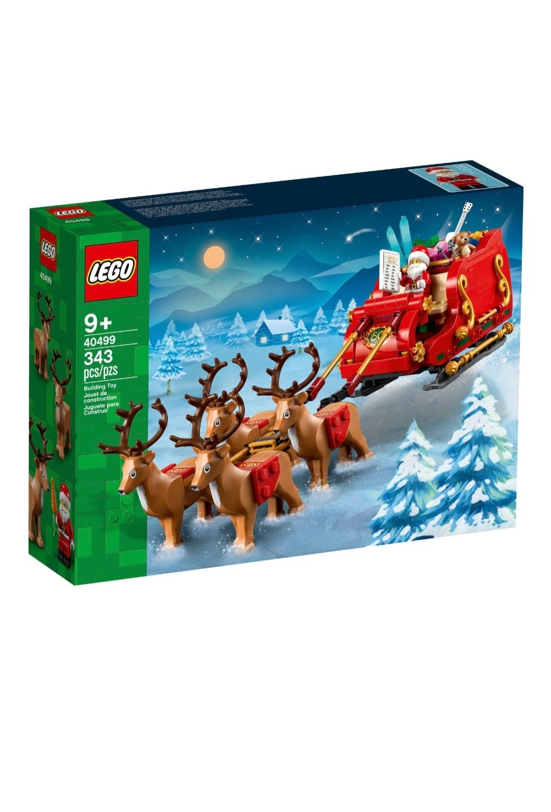 Trenó Do Pai Natal Set Lego Novo Exclusivo