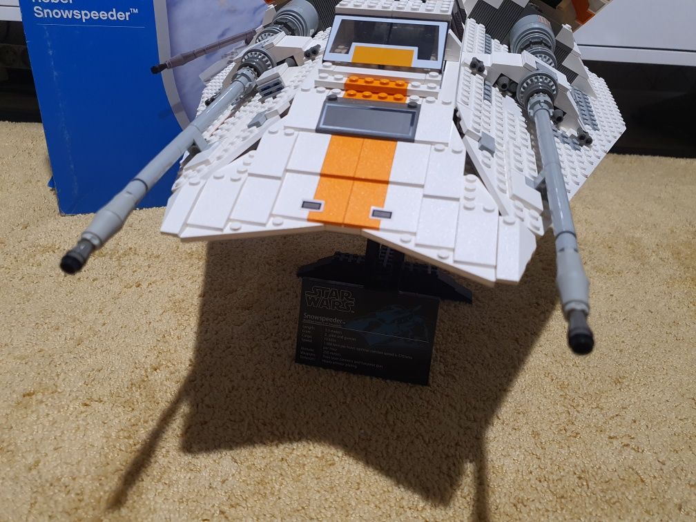 Lego Star Wars 10129 Rebel Snowspeeder UCS pierwszej generacji komplet