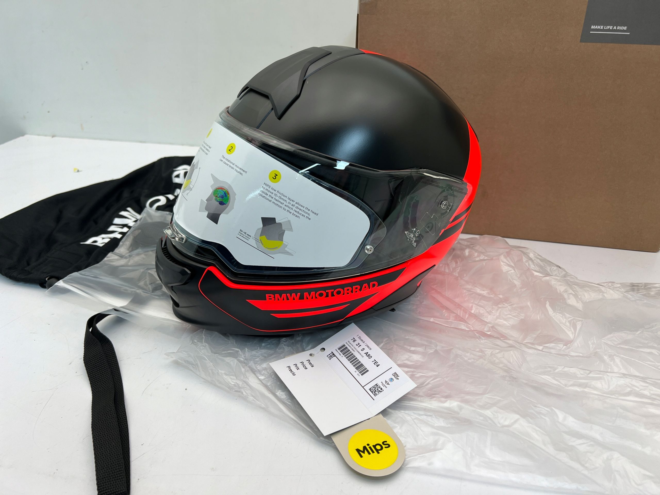 BMW System 7 Carbon Evo Kask Motocyklowy Bash oryginał Oem N Nowy