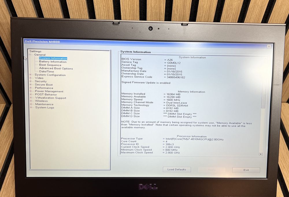 Продам Игровой  Ноутбук Dell Precision M4800 Intel Core i7-4700MQ