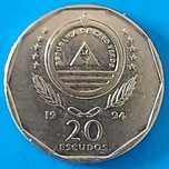 20 Escudos de 1994, Cabo Verde, Carqueja