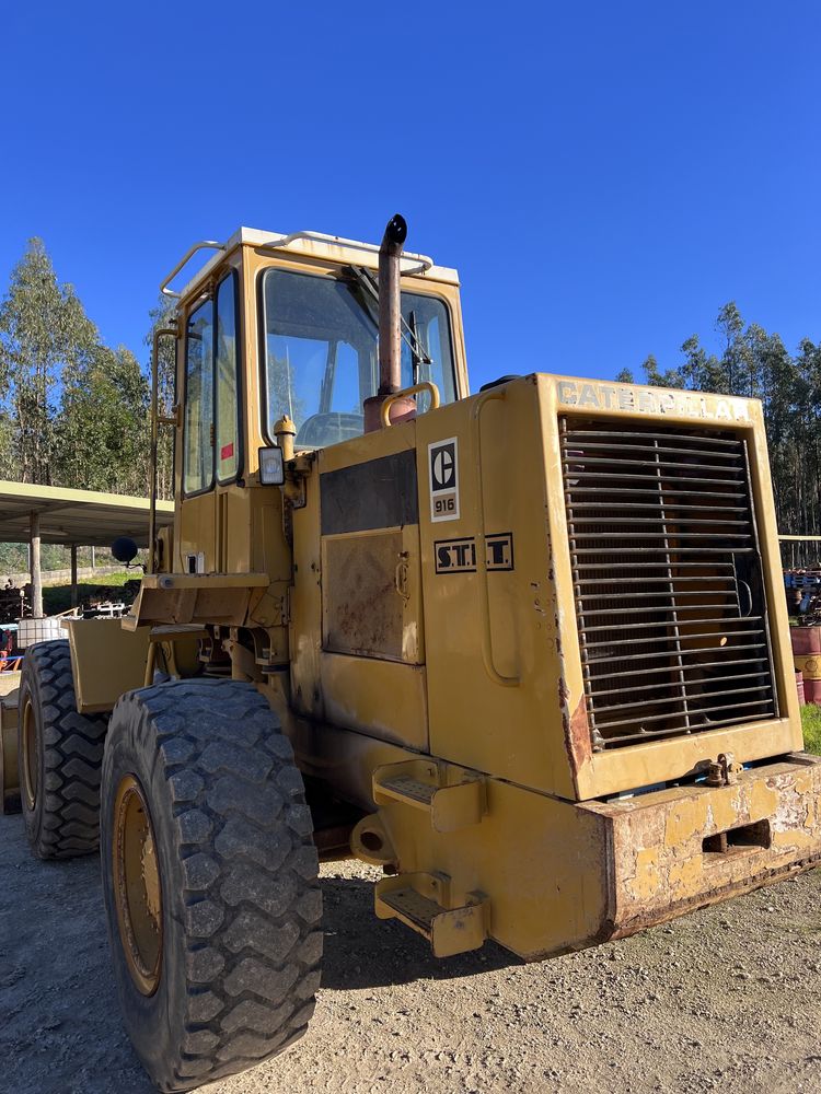 Pá carregadora Cat 916