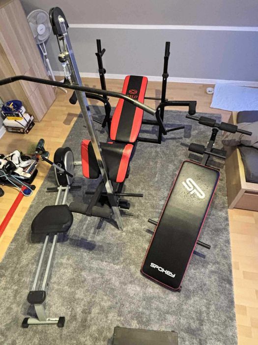 KOMPLETNA SIŁOWNIA DOMOWA – Idealna dla poczatkujacych!