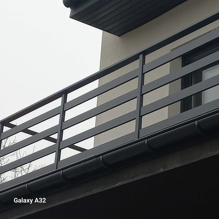 Balustrada balkonowa balustrady aluminiowe Barierki stali nierdzewnej