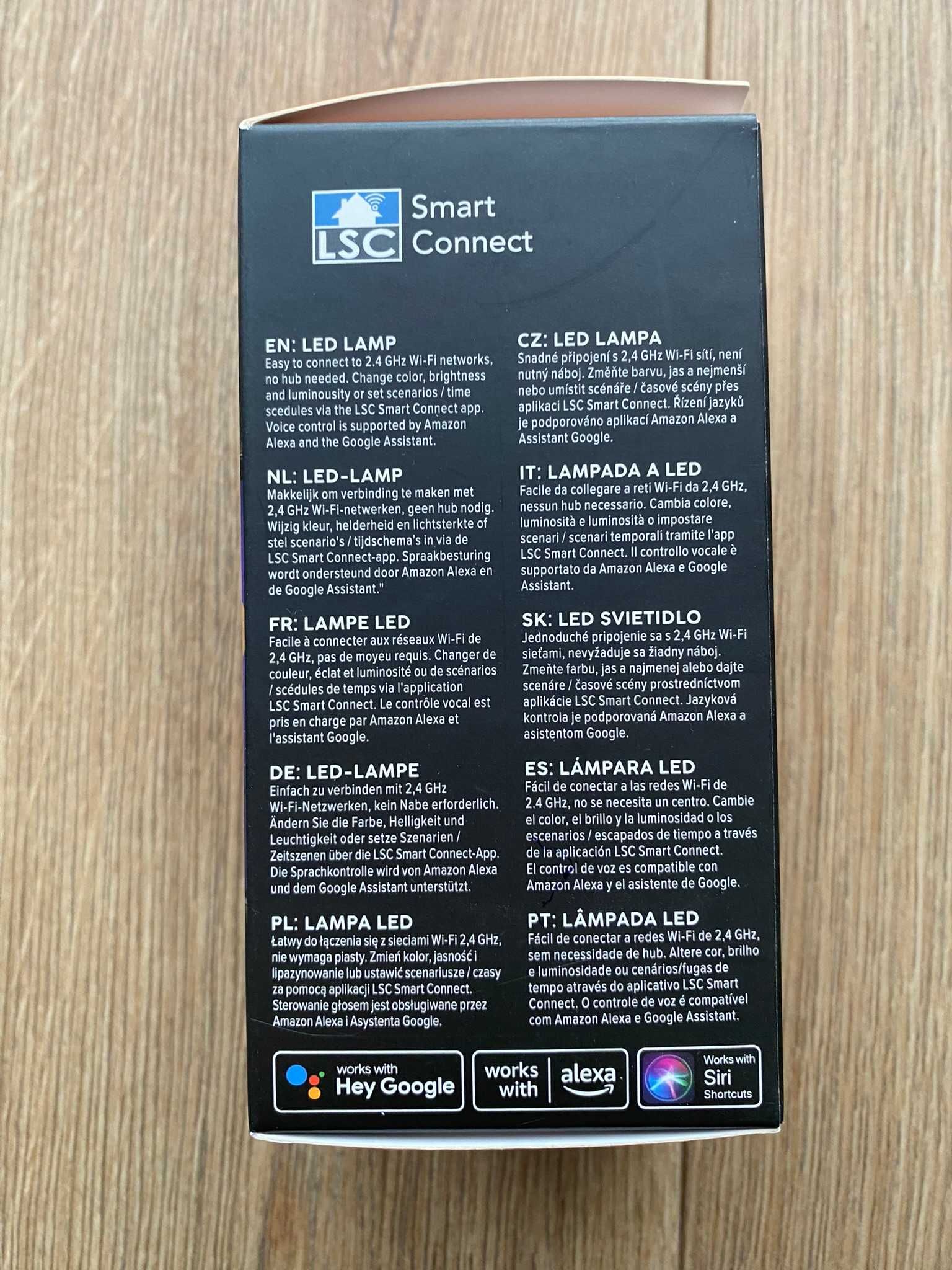 Inteligentna żarówka z żarnikiem LED LSC Smart Connect
