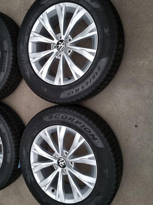 Koła Zimowe Alu 17" VW Tiguan II 2 5x112 SuperStan 2023r. Oryginalne