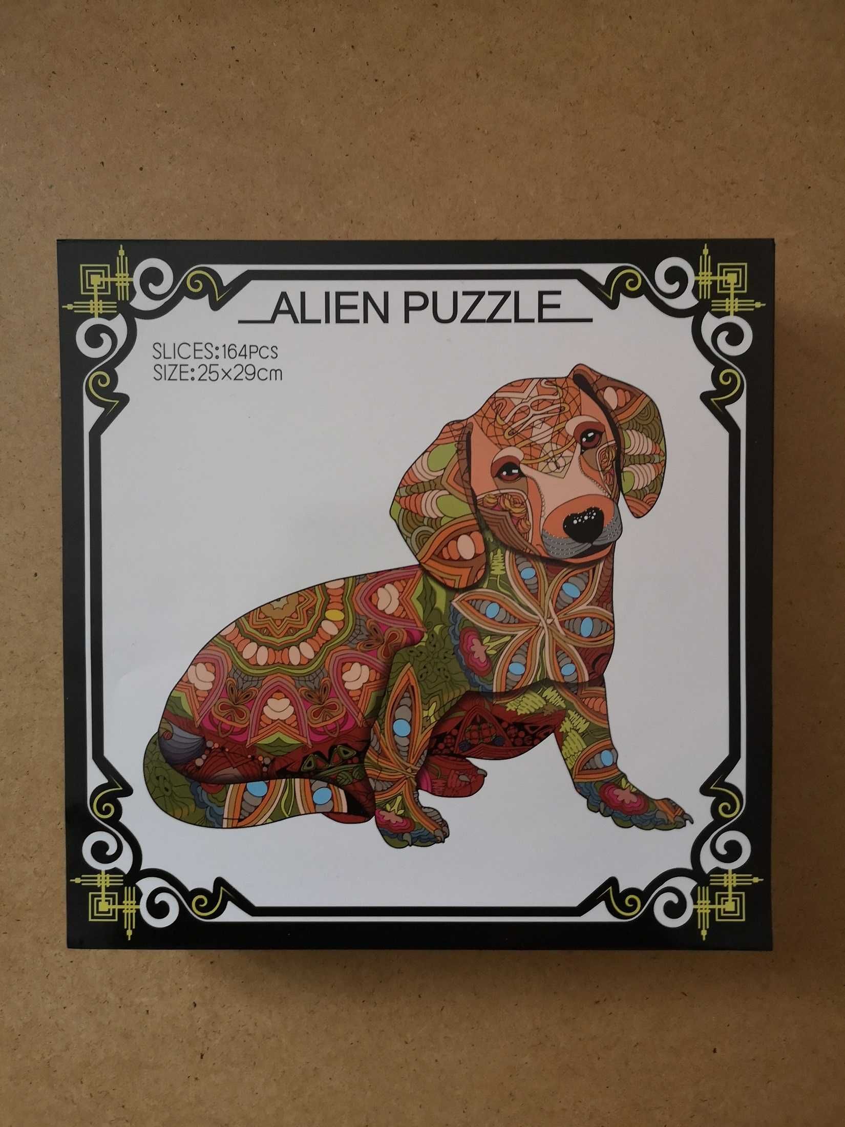 Puzzle drewniane Alien 164 el. - Jamnik