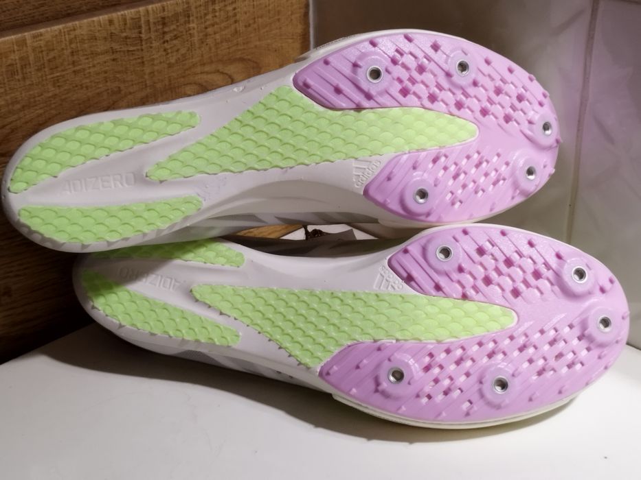 Buty do biegania, kolce adidas Adizero Ambition , r.42
