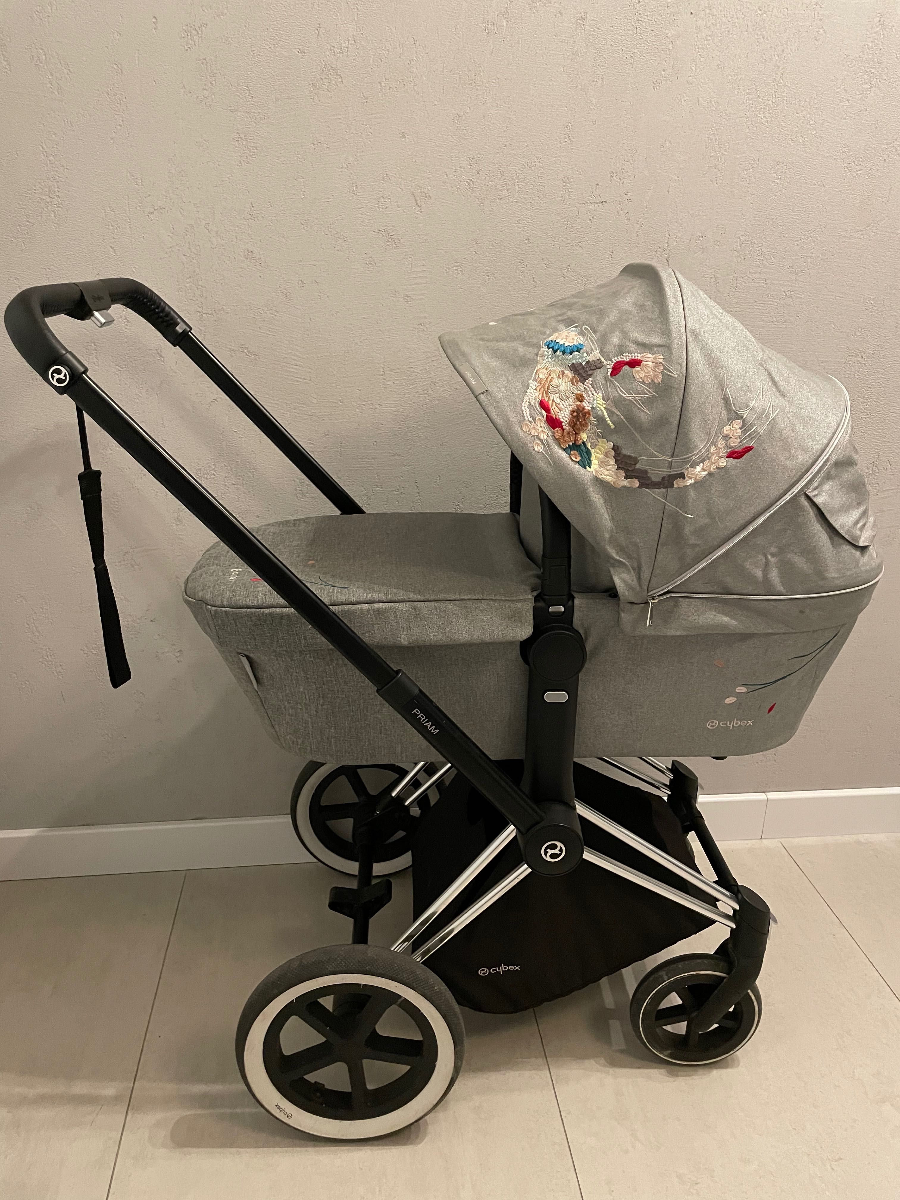 Cybex Priam Koi 1.0 3w Wózek duży zestaw w bardzo dobrym stanie