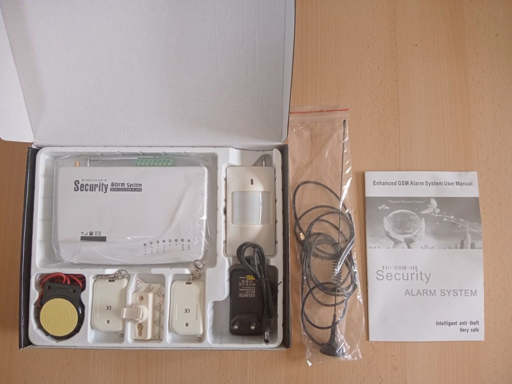 Bezprzewodowy system alarmowy GSM