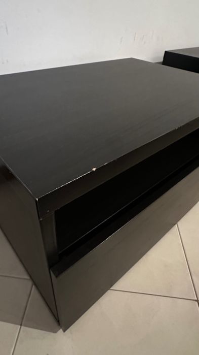 Móvel de TV IKEA BESTÅ — Preto-Castanho