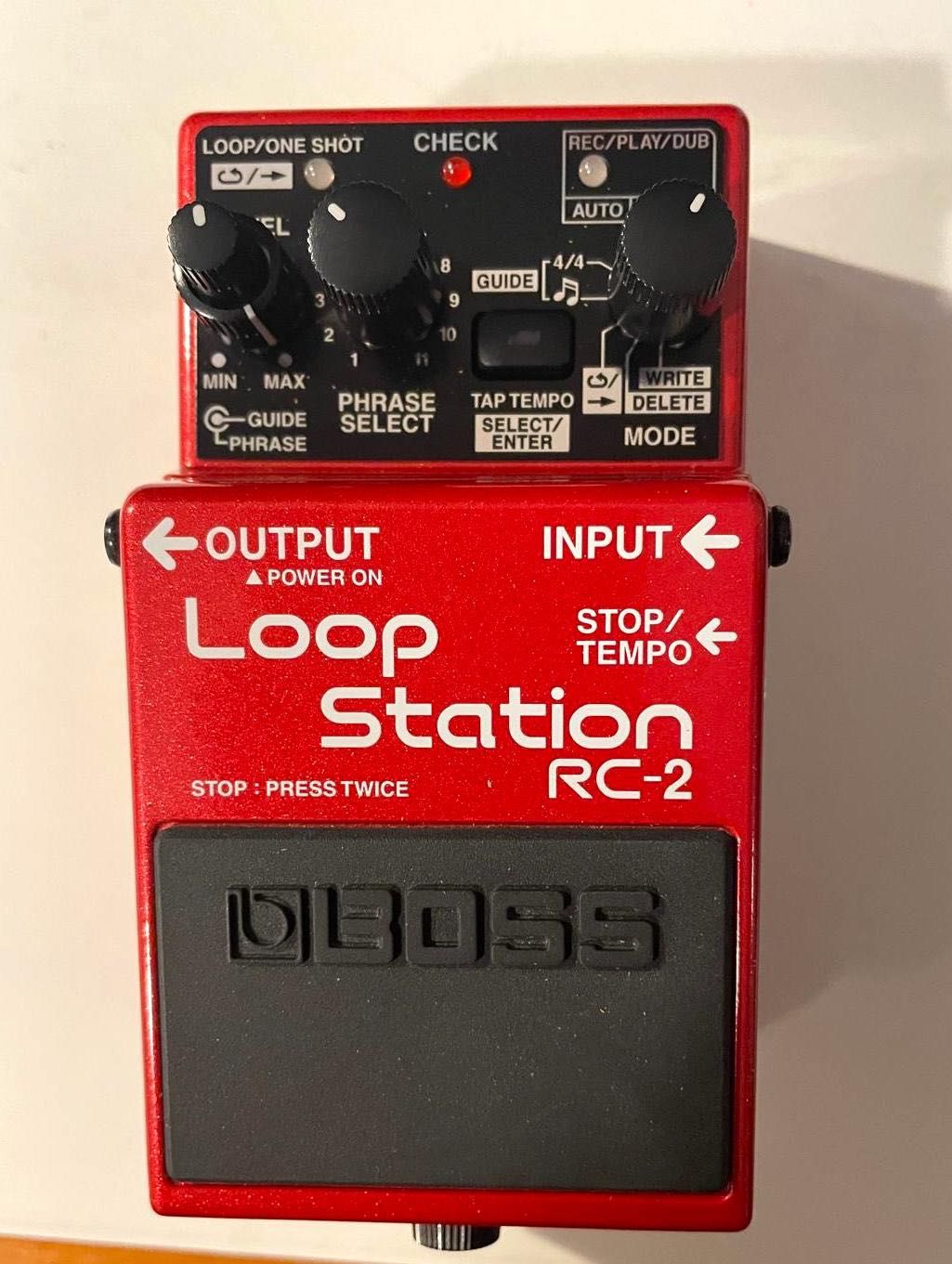 Pedal Loop Boss RC-2 - como NOVO