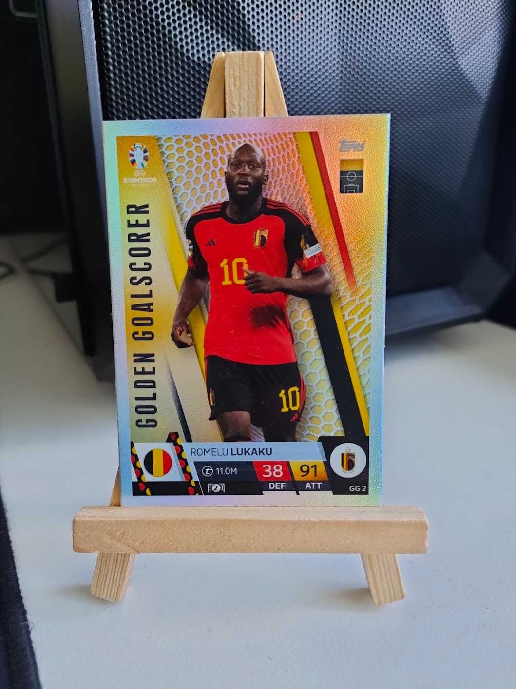 Topps Match Attax Euro 2024 Golden Goalscorer Lukaku GG 2