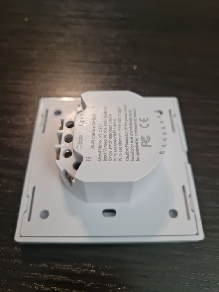 Przelacznik rolet Etersky smart curtain switch WF-SC01