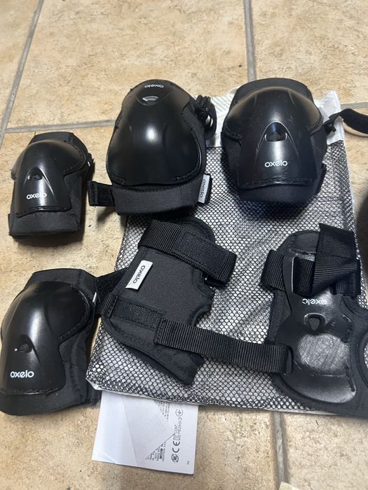 Capacete criança + kit proteçao