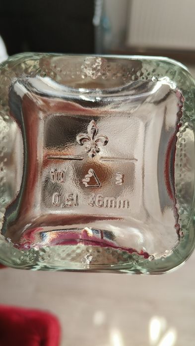 Karafka szklana - 0,5 l -