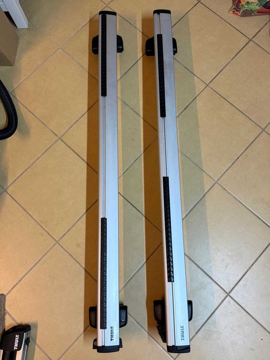 Skoda Superb III, Bagażnik dachowy Thule (Stopy, belki WingBar Evo)