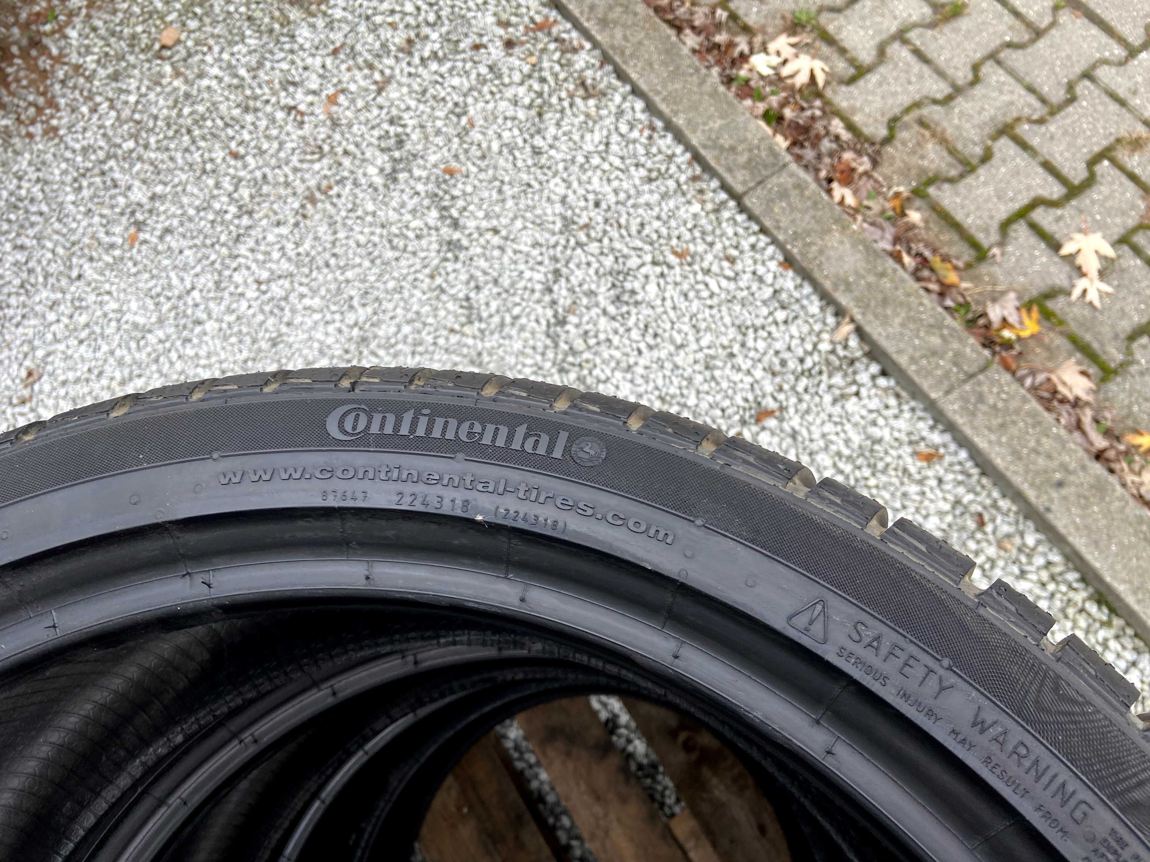4x 255/35R19 Continental WinterContact TS830P