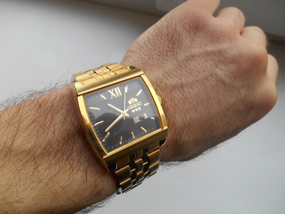 часы годинник Орієнт Orient EMBA-AO CS автоподзавод позолота