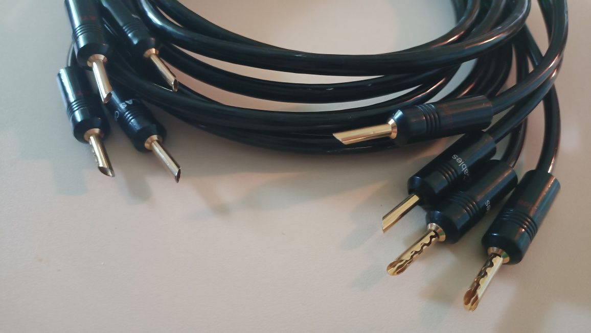 Кабель акустический Atlas Hyper 2.0 8хAtlas Gold Z plug banan