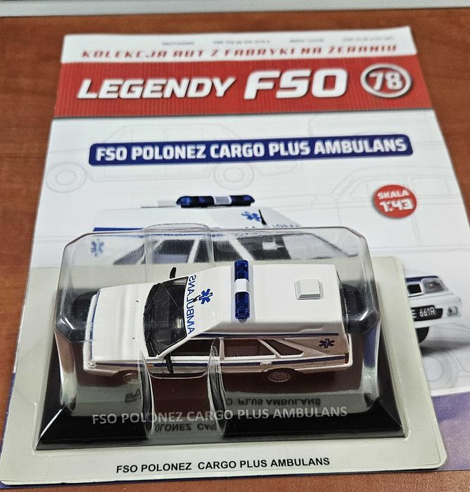 Polonez Cargo Plus Ambulans Legendy FSO DeAgostini