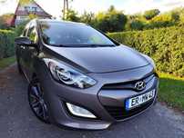 Hyundai I30 CRDI_90KM_navi_kamera_led_100%Oryginał_Nowe Sprzęgło_Serwis_Z Niemiec