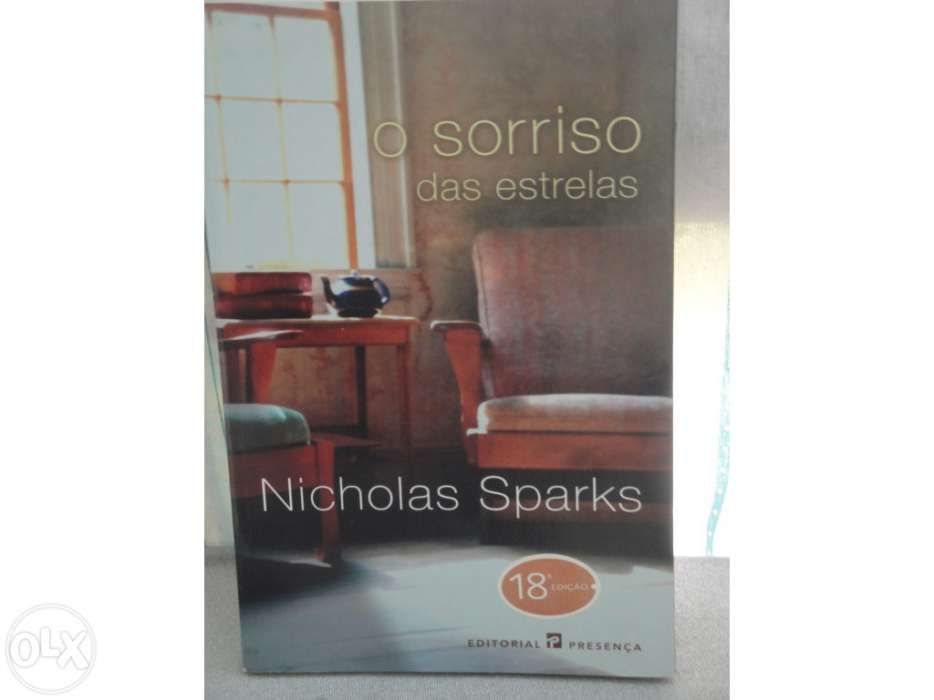O Sorriso das Estrelas, Nicholas Sparks, Editora Presença, 18ª edição