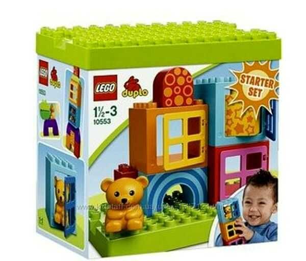 Конструктори LEGO DUPLO поліцейський, зоопарк, фургон з морозивом