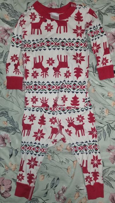 Piżama świąteczna dwuczęściowa chłopięca 74