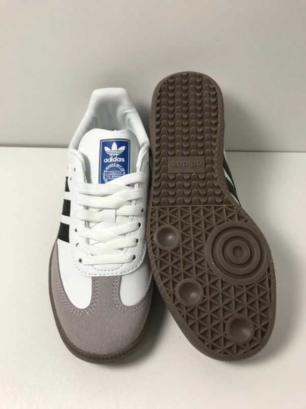 New Buty /Samba og*/ adidas_White-Czarne paski / uniseks/ r.41