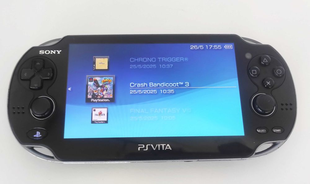 Playstation VITA Oled - Desbloqueada - Cartão 256GB