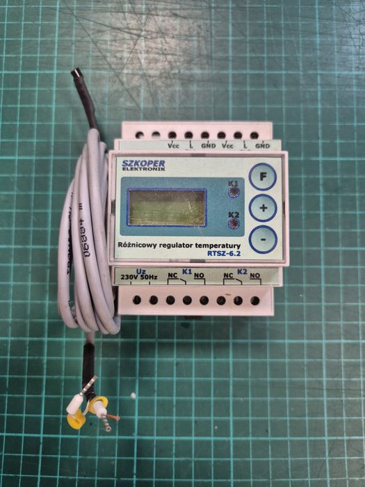 Różnicowy regulator temperatury Szkoper RTSZ-6.2