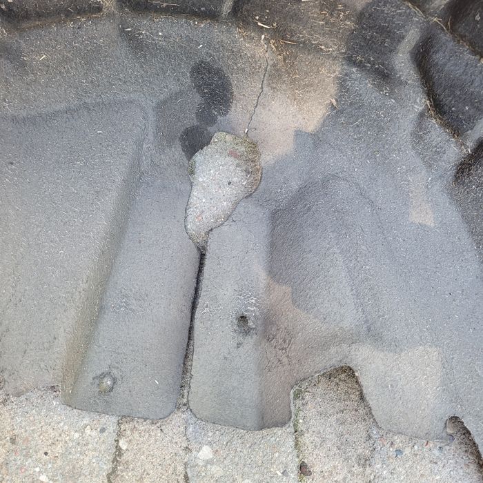 Nadkole materiałowe tył prawe audi a4 b8 sedan 2008r