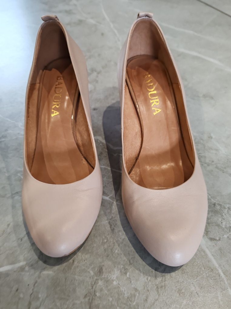 Buty skórzane Badura