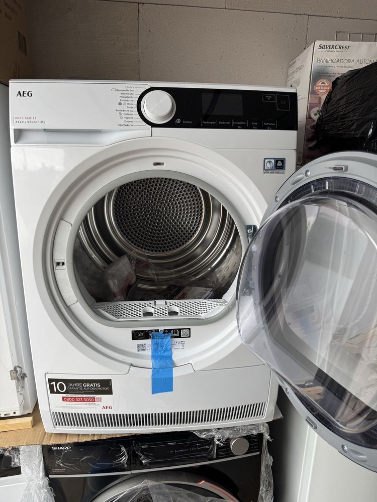 Сушильна машина AEG TR7T60580 SensiDry