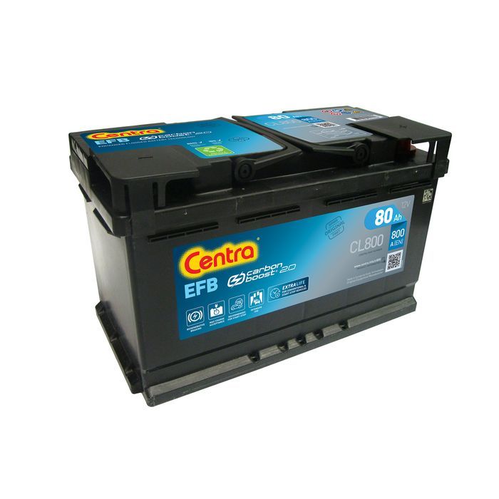 Akumulator 80 Ah CENTRA EFB CL800