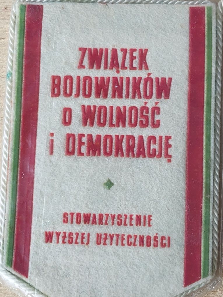 Proporczyk Związek Bojowników o Wolność i Demokracje