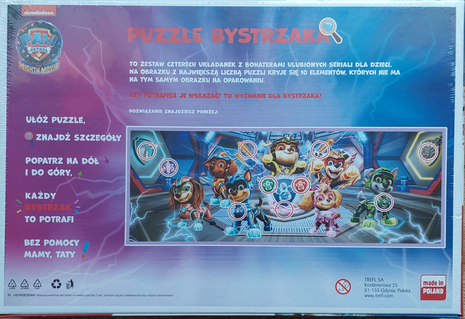 Puzzle Psi Patrol- cena za 1 szt 35 -zl