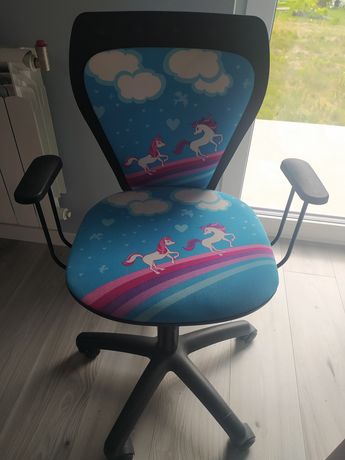 Krzesło fotel biurowy dziecięcy