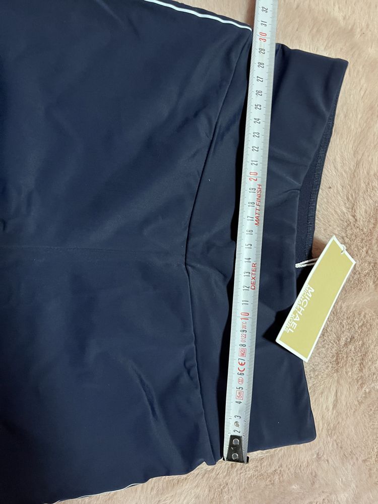 Michael Kors legginsy leginsy z lampasem logowane Logo napis XXS