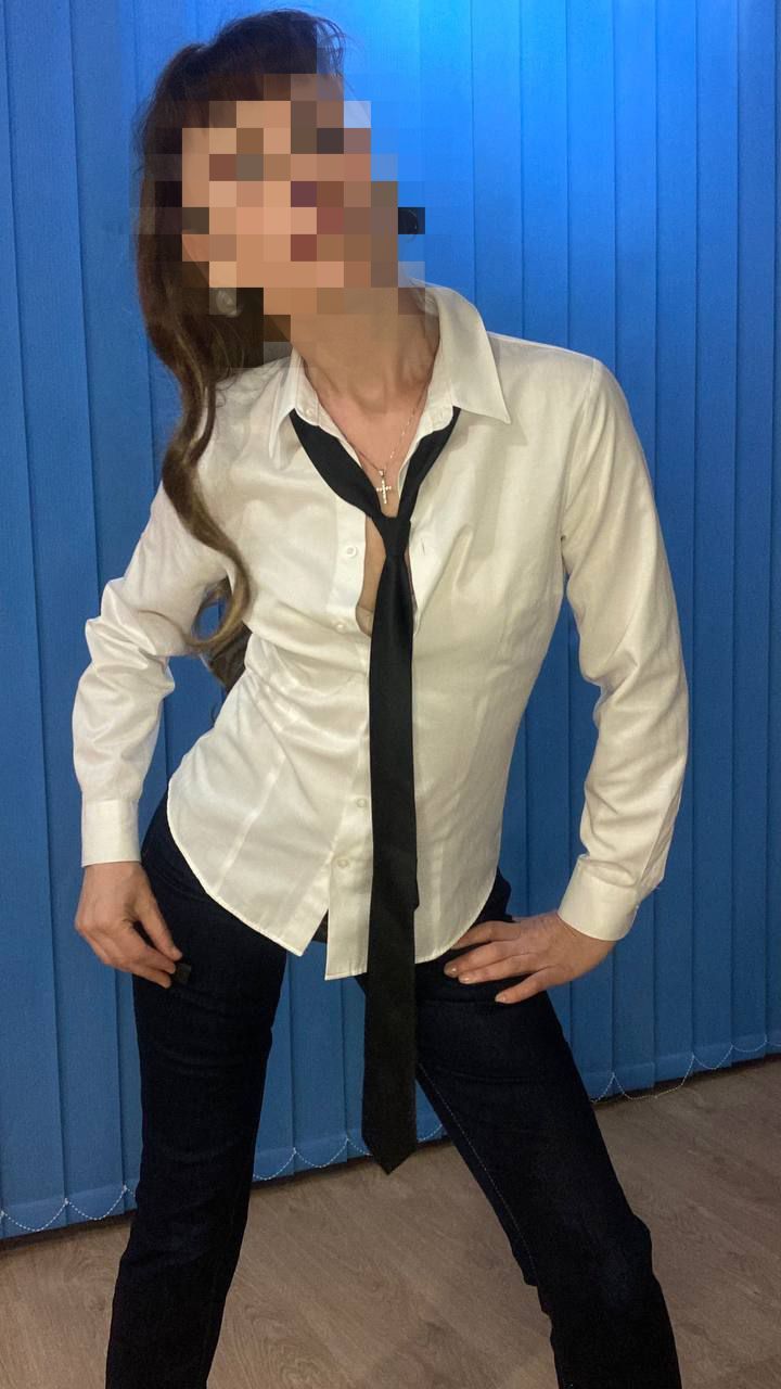 Краватка чорна вузька шовкова