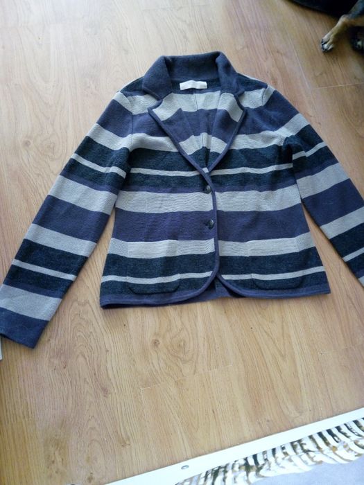 Sweterek damski w paski rozmiar m