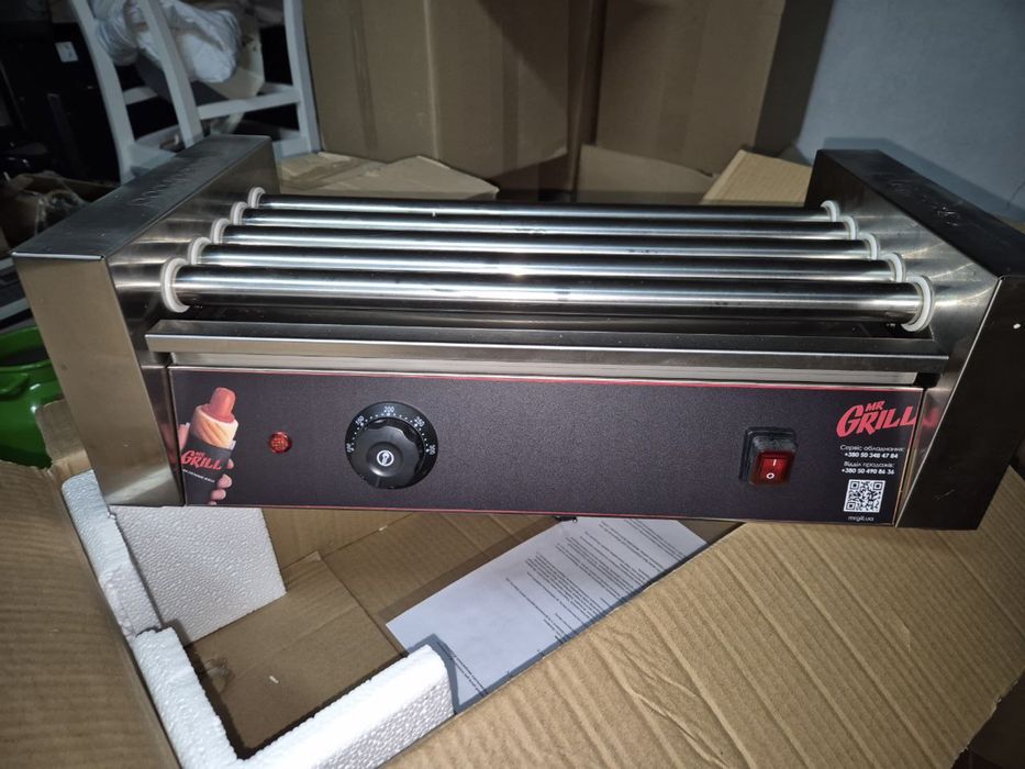 Професійний роликовий гриль Mr Grill
