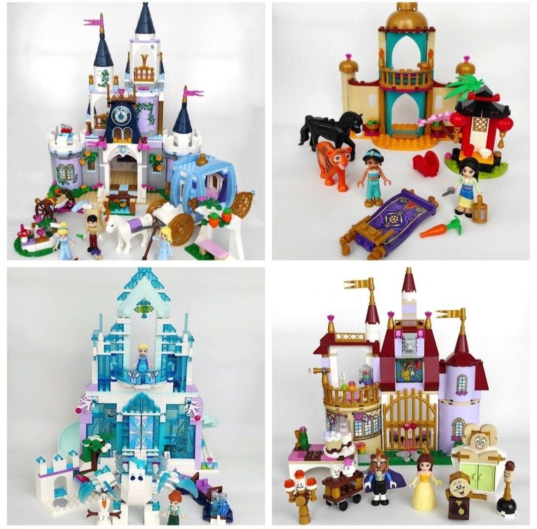 100% деталей ! Lego Disney 41063 лего Дісней Аріель русалонька замок